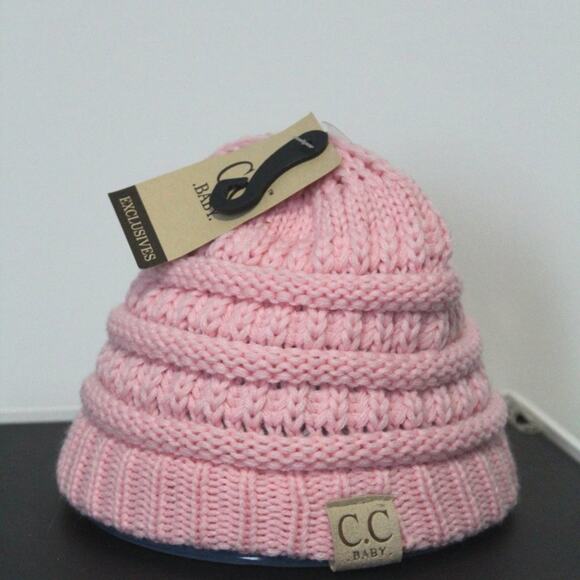 NEW SOLID CC BABY BEANIE CHOICE OF COLOR NWT - Picture 4 of 4